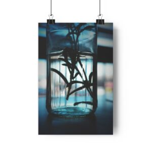 Giclée Art Print - Glas in blue