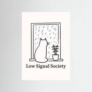 Low Signal Society – Low Signal Moment No. 1 (Album Cover Print)